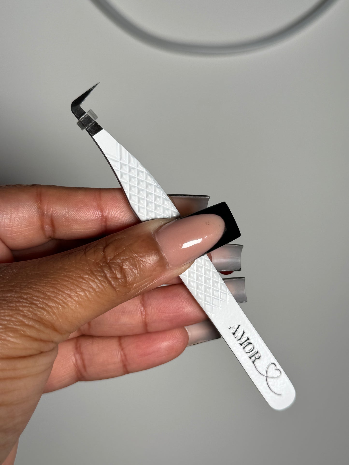 BBS OG 90 DEGREE FIBER TIP TWEEZER